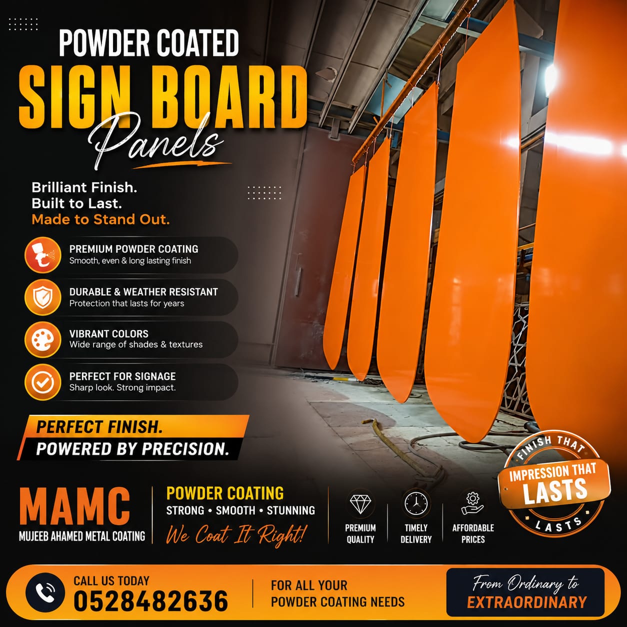 Client supplied promotional project visual